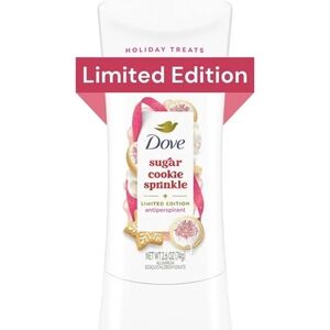 Dove Limited Edition Holiday Treats Sugar Cookie Sprinkle Antiperspirant